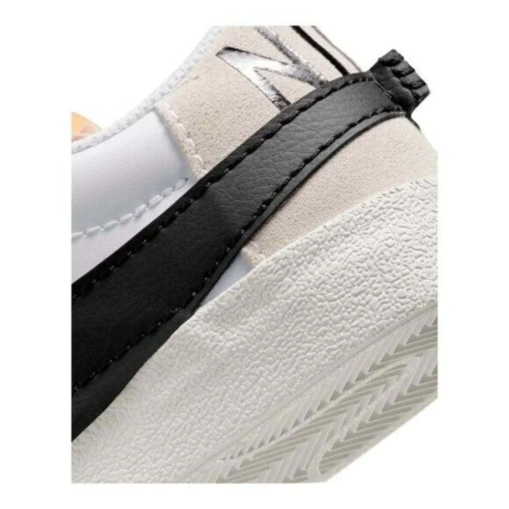 Nike Blazer Low 77 Jumbo Shoes Sneakers DN2158-101 White / Black Men's - Picture 5 of 15